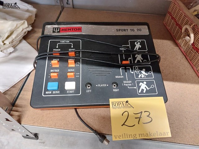 Lot 273 - tv gameconsole uit de jaren '70, mentor sport - afbeelding 1 van  1