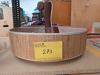 Lot 273 - vintage plafondlamp in teak - afbeelding 2 van  4
