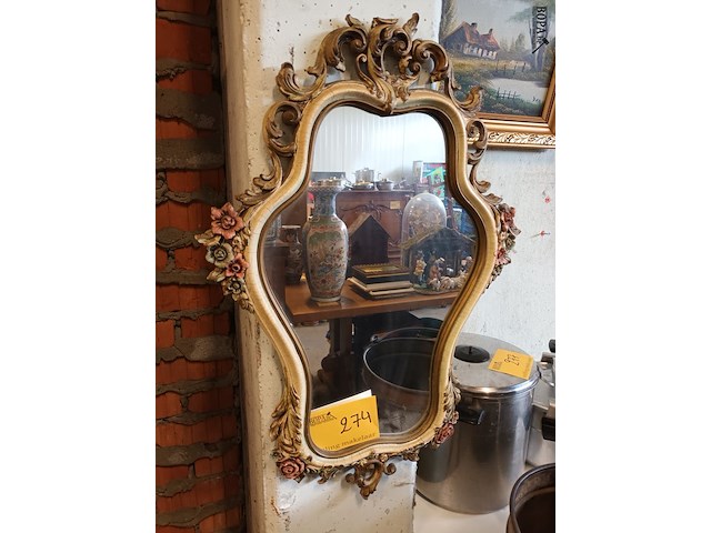 Lot 274 - muurspiegel - afbeelding 1 van  4