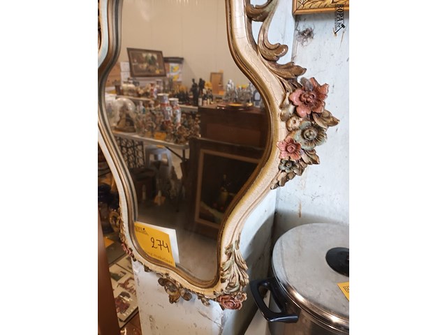 Lot 274 - muurspiegel - afbeelding 4 van  4