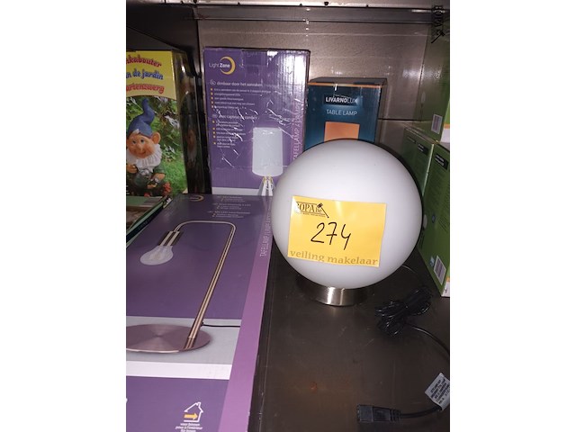 Lot 274 - tafellampen. 4 stuks - afbeelding 1 van  5