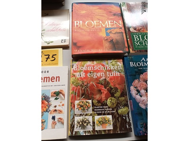 Lot 275 - boeken over bloemschikken. 6 stuks - afbeelding 3 van  4