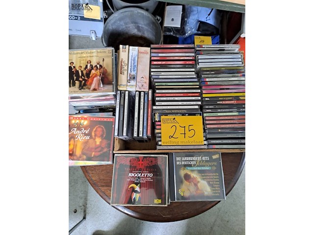 Lot 275 - lot cd's duidse klassiekers (slagers) - afbeelding 1 van  2