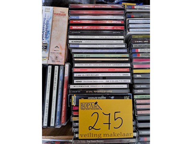 Lot 275 - lot cd's duidse klassiekers (slagers) - afbeelding 2 van  2