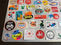 Lot 275 - reclame stickers. 90 stuks - afbeelding 3 van  7