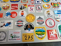 Lot 275 - reclame stickers. 90 stuks - afbeelding 5 van  7