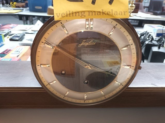 Lot 277 - tafelklok junghans - afbeelding 2 van  4