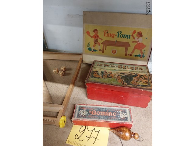 Lot 277 - vintage gezelschapsspelen, ong 6 stuks - afbeelding 2 van  3