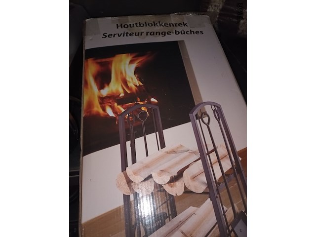 Lot 278 - houtblokkenrek - afbeelding 4 van  4