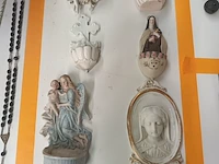 Lot 278 - wijwatervat. 6 stuks
