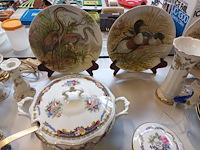 Lot 279 - decoratie in porselein. 34 stuks - afbeelding 4 van  8