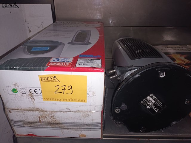 Lot 279 - quigg keramische verwarming. 2 stuks - afbeelding 1 van  3