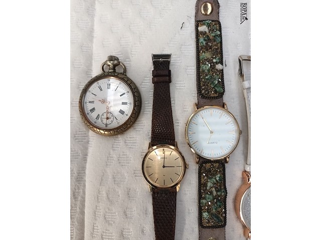 Lot 28 - horloges. 10 stuks - afbeelding 2 van  5