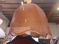 Lot 28 - lampenkap in riet