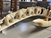 Lot 28 - lot afrikaanse kunst ong 7 items - afbeelding 3 van  5