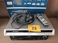 Lot 28 - panasonic dvd recorder en philips video recorder