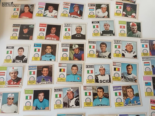 Lot 28 - panini stickers sprint 72. 55 stuks - afbeelding 5 van  6