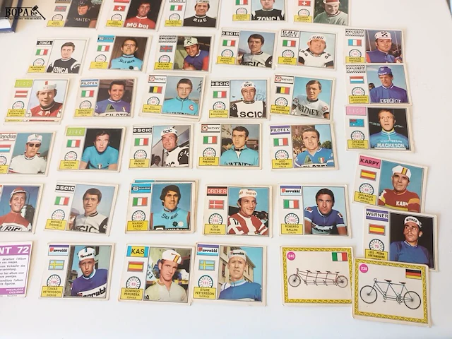 Lot 28 - panini stickers sprint 72. 55 stuks - afbeelding 6 van  6