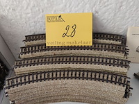 Lot 28 - railbochten - 42 stuks