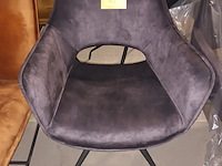 Lot 28 - roterende armstoel. 6 stuks - afbeelding 2 van  5