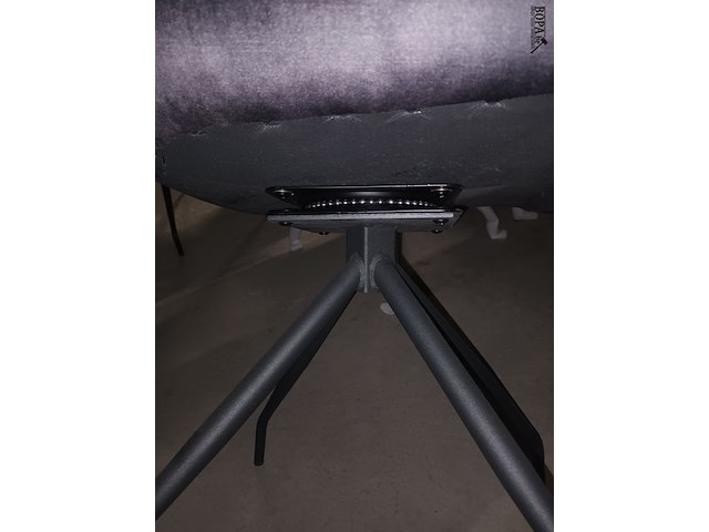 Lot 28 - roterende armstoel. 6 stuks - afbeelding 4 van  5