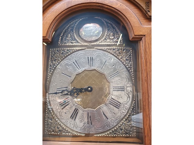 Lot 28 - staande klok - afbeelding 3 van  3