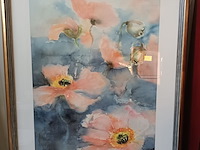 Lot 28 - vintage kader met prent