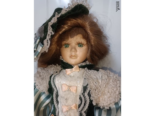 Lot 28 - vintage porseleinen pop. 2 stuks - afbeelding 2 van  6