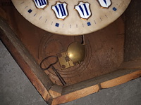 Lot 280 - antieke wandklok - afbeelding 5 van  5