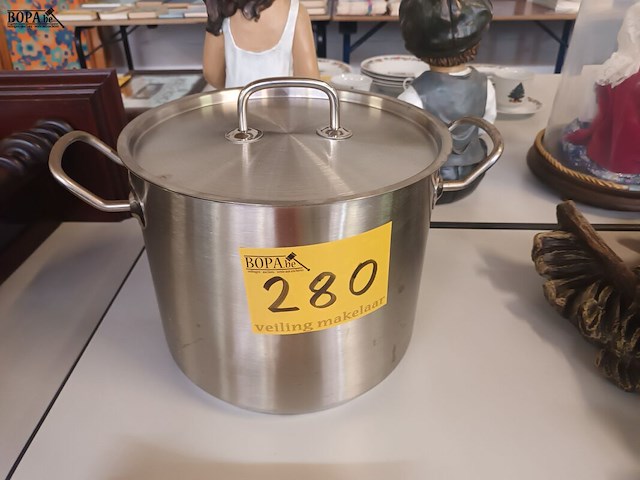 Lot 280 - inox kookpot hendi - afbeelding 1 van  4