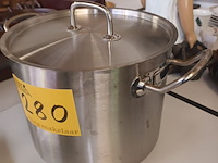 Lot 280 - inox kookpot hendi - afbeelding 2 van  4