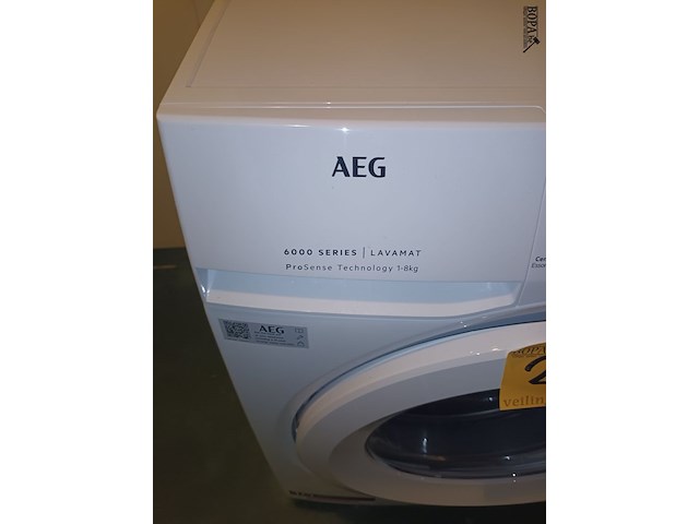 Lot 280 - wasmachine aeg - afbeelding 2 van  4
