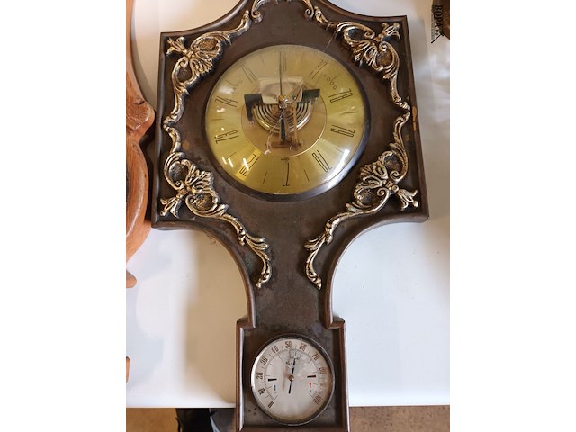 Lot 281 - barometers. 2 stuks - afbeelding 4 van  6