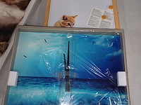 Lot 281 - wanddecoratie en klokken. 5 stuks - afbeelding 3 van  4