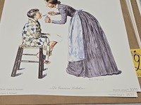 Lot 282 - diverse kunst reproducties - afbeelding 5 van  12