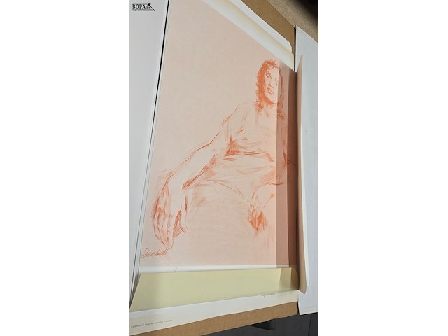 Lot 282 - diverse kunst reproducties - afbeelding 11 van  12