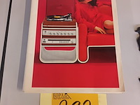 Lot 282 - retro catalogi muziekinstallaties. 9 stuks - afbeelding 1 van  4