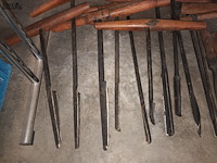 Lot 283 - antiek gereedschap karrenbouwer. 22 stuks - afbeelding 4 van  4