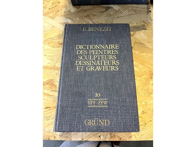 Lot 283 - boekenreeks dictionnaire de peintres sculpteurs dessinateurs - afbeelding 2 van  5