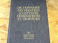 Lot 283 - boekenreeks dictionnaire de peintres sculpteurs dessinateurs - afbeelding 2 van  5