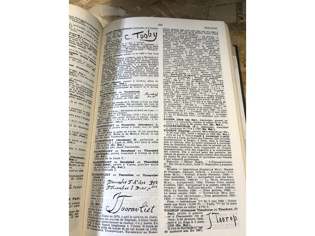 Lot 283 - boekenreeks dictionnaire de peintres sculpteurs dessinateurs - afbeelding 4 van  5