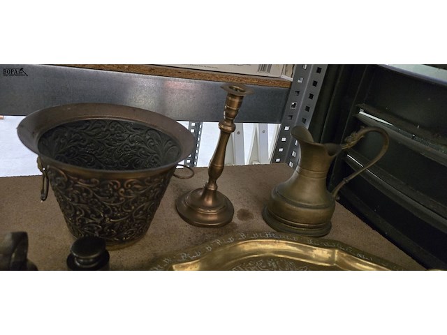 Lot 283 - diverse koperen items - afbeelding 5 van  6