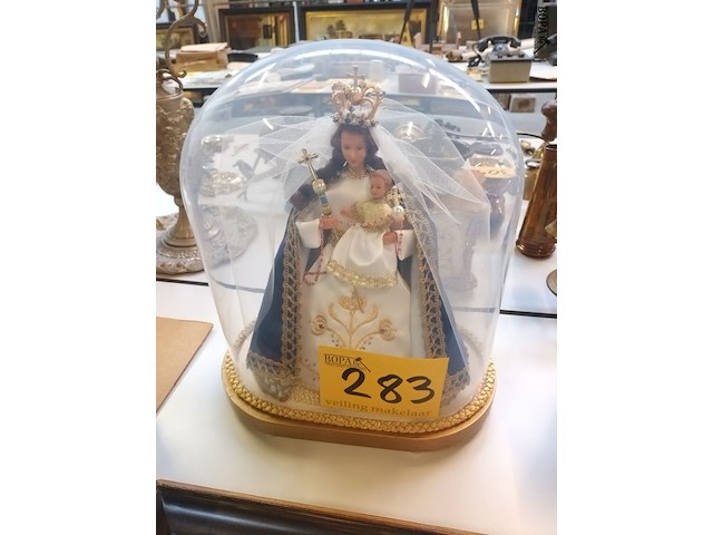 Lot 283 - globe met maria - afbeelding 1 van  3