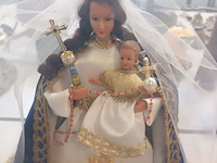 Lot 283 - globe met maria - afbeelding 2 van  3