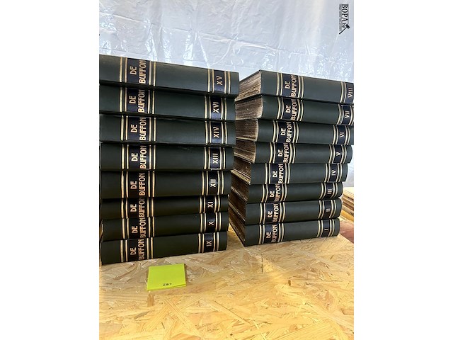 Lot 284 - boekenreeks de buffon 16 delig - afbeelding 1 van  5