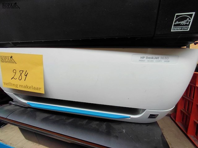 Lot 284 - hp all-in-one printer 3 stuks - afbeelding 3 van  5
