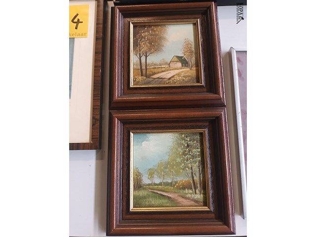 Lot 284 - kaders. 14 stuks - afbeelding 4 van  7