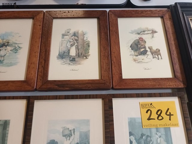 Lot 284 - kaders. 14 stuks - afbeelding 5 van  7