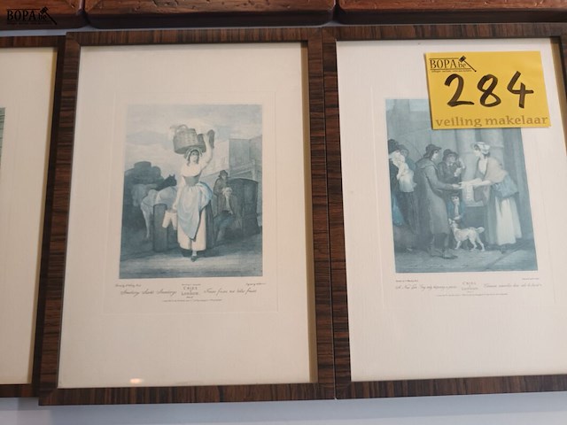 Lot 284 - kaders. 14 stuks - afbeelding 6 van  7