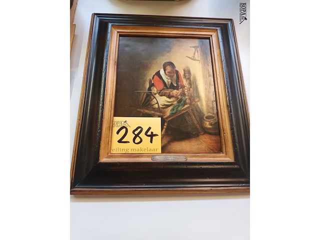 Lot 284 - schilderij reproductie - afbeelding 1 van  3